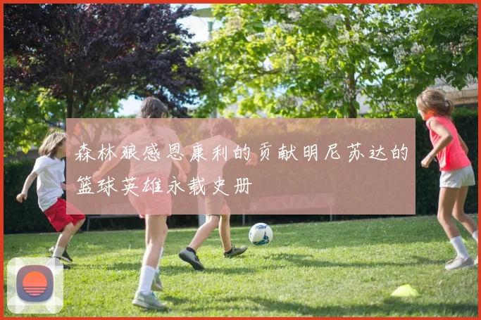 森林狼感恩康利的贡献明尼苏达的篮球英雄永载史册
